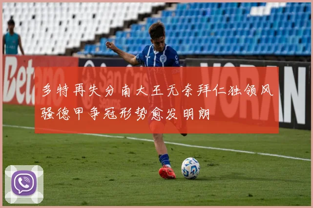 多特再失分南大王无奈拜仁独领风骚德甲争冠形势愈发明朗